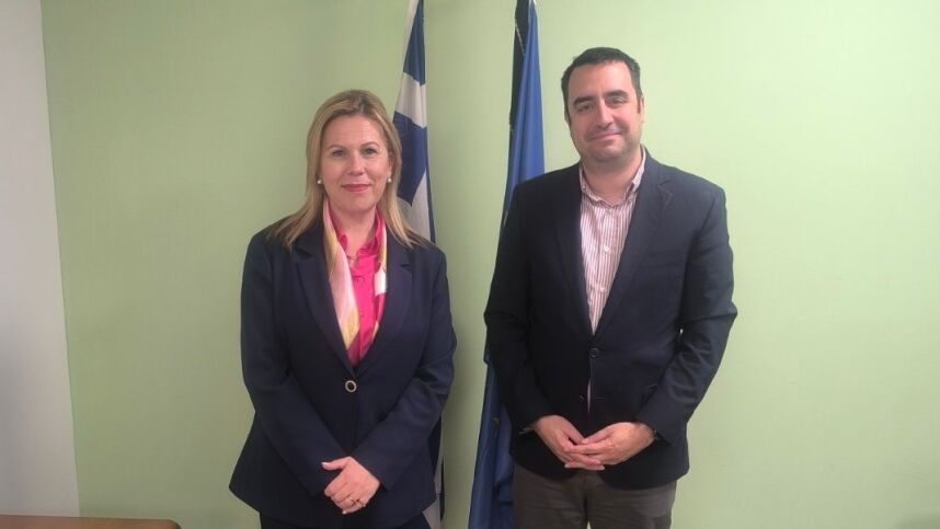 Συνάντηση της Δημάρχου Λήμνου με τον Πρόεδρο της ΜΟΔ Α.Ε. για την ενίσχυση σημαντικών έργων