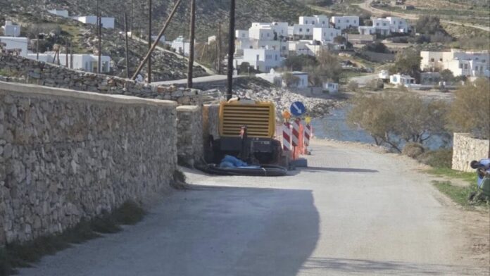 Δ.Φολεγάνδρου: Ολοκληρώθηκε ένα ακόμη σπουδαίο έργο υποδομής στον Καραβοστάση