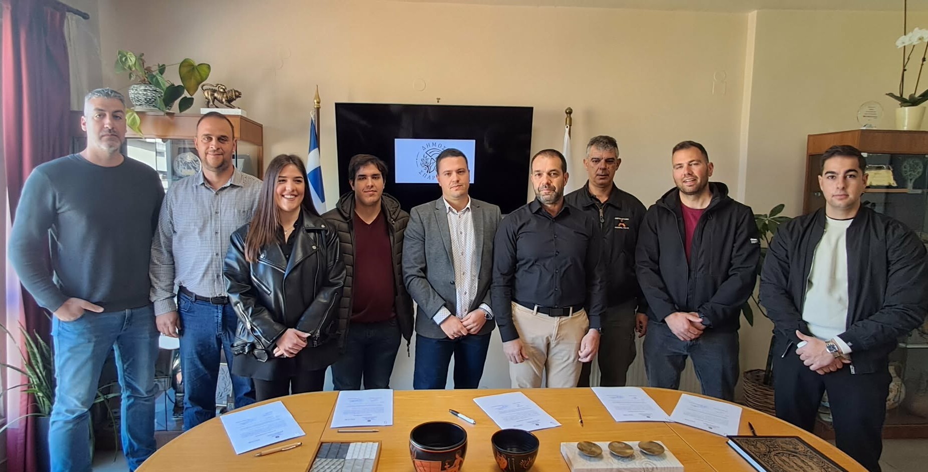 Πέντε νέοι δημοτικοί αστυνομικοί ανέλαβαν καθήκοντα στον Δήμο Σπάρτης