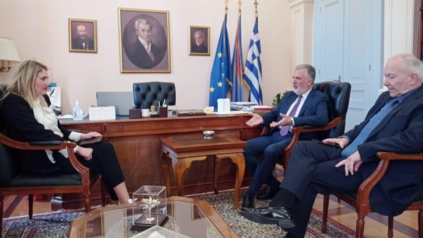 Συνάντηση Δημάρχου Κ. Κέρκυρας με την Αναπλ. Υπουργό Εργασίας και Κοινωνικής Ασφάλισης