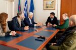 Σύσκεψη δημάρχου Ξάνθης με τον Π. Γιαννάκη για αθλητικά ζητήματα