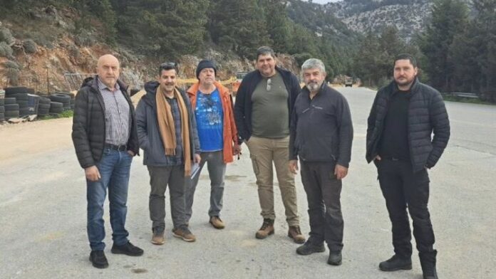 Δ.Σφακίων: Συνεχίζονται οι εργασίες αναβάθμισης των υποδομών ύδρευσης στο Ασκύφου