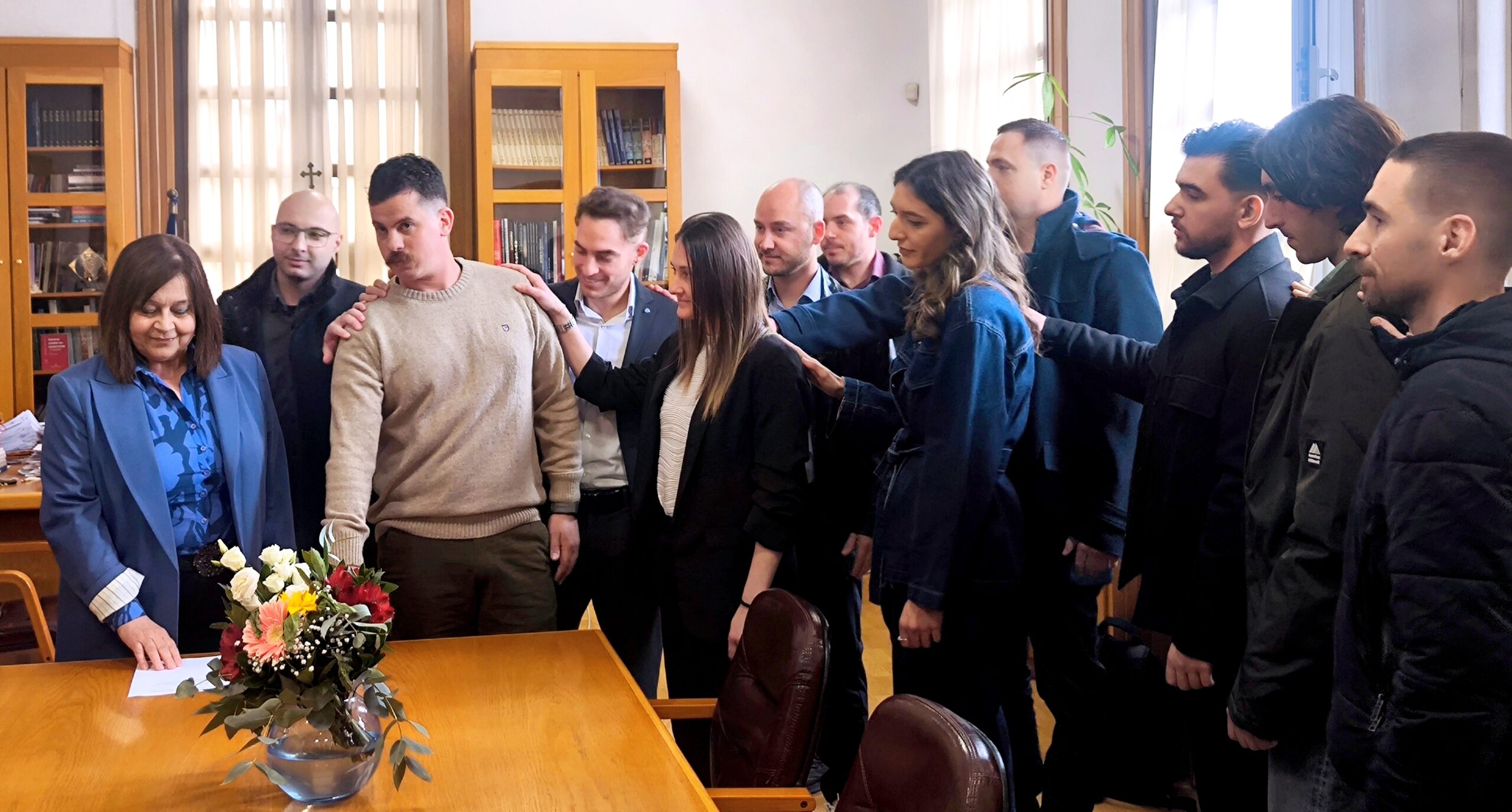 Επίσημη τελετή ορκωμοσίας για 11 νέους δημοτικούς αστυνομικούς στην Καλαμαριά