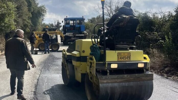 Δ.Ν.Πηλίου: Ολοκλήρωση ασφαλτόστρωσης διαδρομής Άνω Γατζέας – Αγ. Γεωργίου Νηλείας