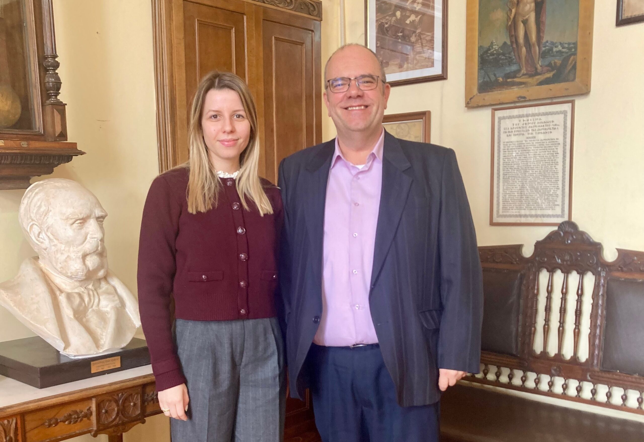 Σύσκεψη Δημάρχου Σύρου-Ερμούπολης με την Γραμματέα Αποκεντρωμένης Διοίκησης Αιγαίου