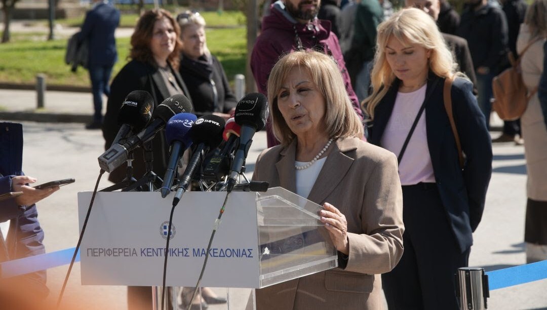 Περιφέρεια Κεντρικής Μακεδονίας: Η Αθηνά Αηδονά στις εορταστικές εκδηλώσεις της 25ης Μαρτίου