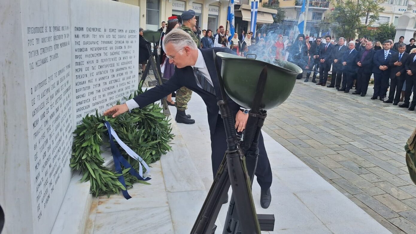 Δ.Πτωχός: «Η ελευθερία γίνεται πραγματικότητα μέσω της συνέχειας»