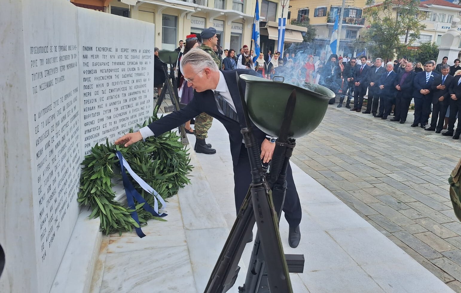 Δ.Πτωχός: «Η ελευθερία γίνεται πραγματικότητα μέσω της συνέχειας»