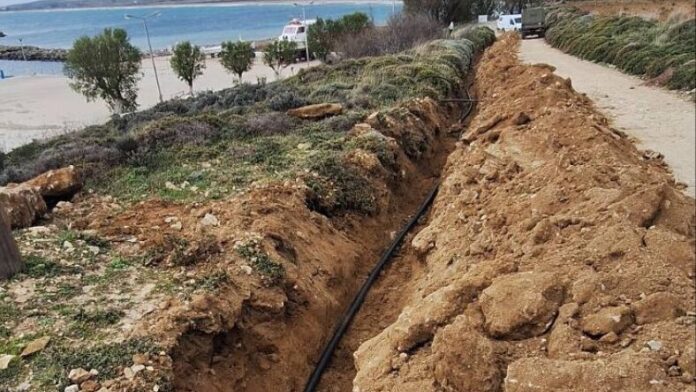 Δ.Λήμνου: Αναβάθμιση δικτύου ύδρευσης στην περιοχή Πλάκας