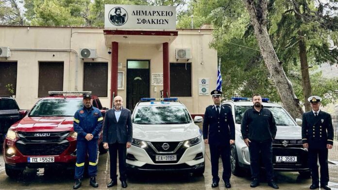 Αναβάθμιση του στόλου δημοτικών οχημάτων στον Δήμο Σφακίων
