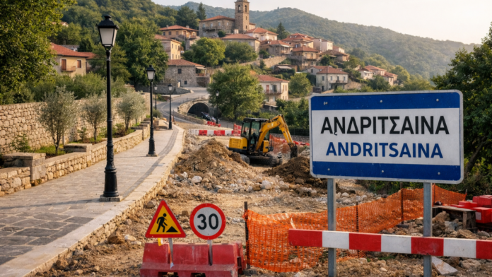 Ξεκινά η δημοπράτηση για την αναμόρφωση της Ανδρίτσαινας