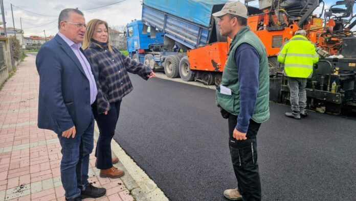 Δ.Κατερίνης: Προχωρούν οι εργασίες οδοποιίας