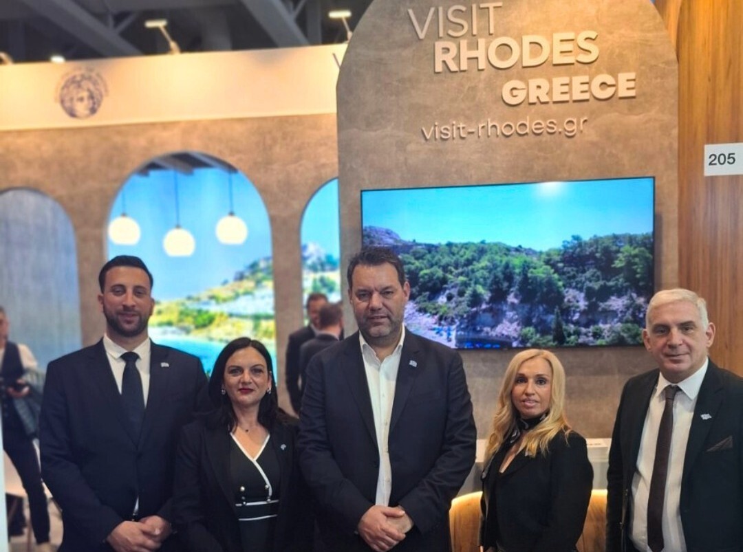 Στην Παγκόσμια Έκθεση Τουρισμού, ITB Berlin 2026, η Ρόδος κλέβει την παράσταση