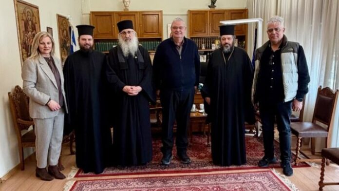 Συνάντηση Μητροπολίτη Δρυϊνουπόλεως-Πωγωνιανής-Κονίτσης με τον Περιφερειάρχη Ηπείρου