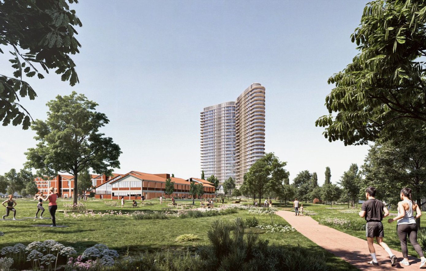 Συνεργασία ΑΒΑΞ και ΣΤΑΝΤΑ για οικιστικό πύργο 29.800 τ.μ. στα Κεραμεία Αλλατίνη