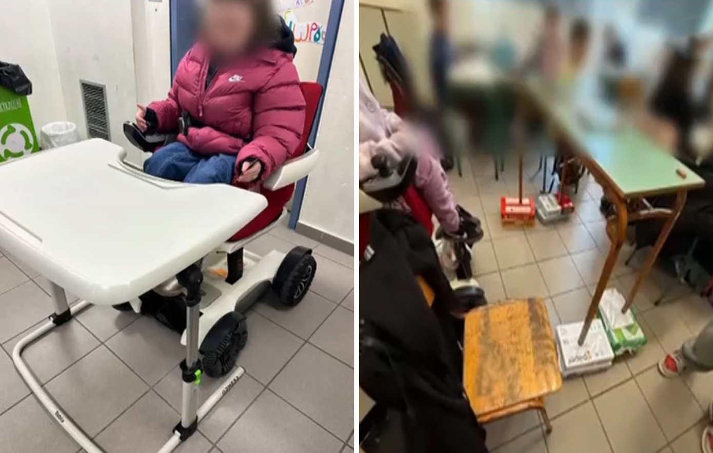 Μητέρα κατηγορεί διευθύντρια δημοτικού για απομόνωση της 9χρονης ΑμεΑ κόρης της: «Αυτό είναι μισαναπηρισμός, δεν της επιτρέπει να παίξει»