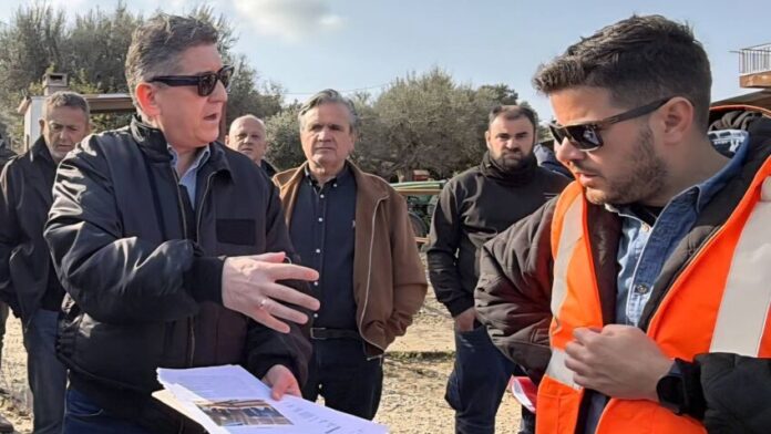 Ο Δήμαρχος Δυτικής Αχαΐας στη διαμαρτυρία για το οδικό σύστημα