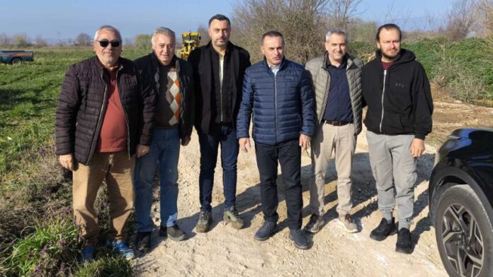 Δ. Δράμας: Σε προχωρημένο στάδιο οι εργασίες αγροτικής οδοποιίας στην Τ.Κ Κουδούνια