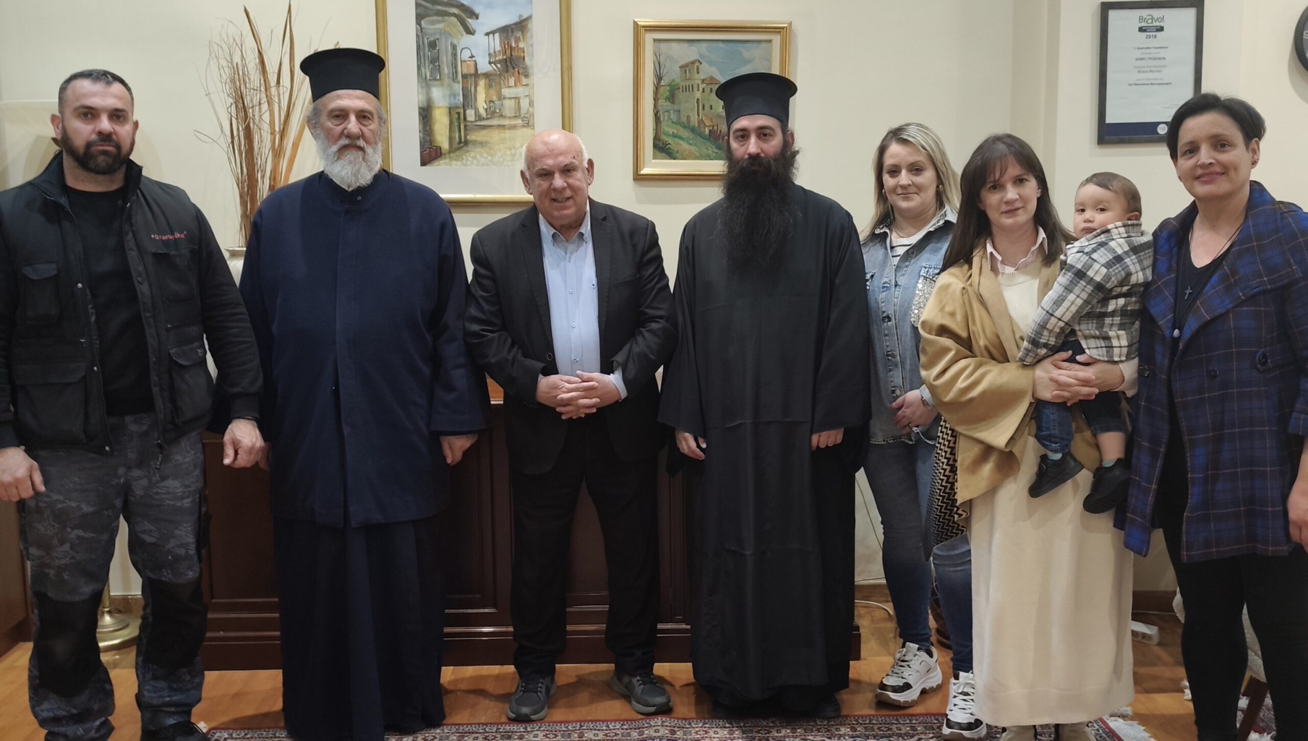 Συνάντηση Δημάρχου με το νέο Δ.Σ. του Συλλόγου Πολυτέκνων Ν. Γρεβενών