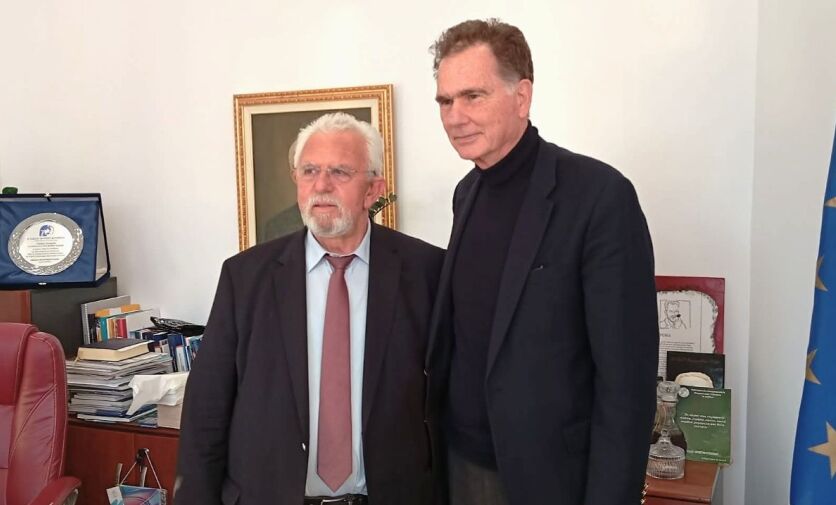 Συνάντηση Δημάρχου Ήλιδας με τον Ευρωβουλευτή Ν. Παπανδρέου