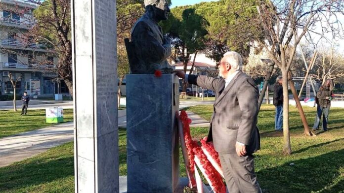 Ο Δήμος Ήλιδας απέτισε φόρο τιμής στον Ν. Μπελογιάννη