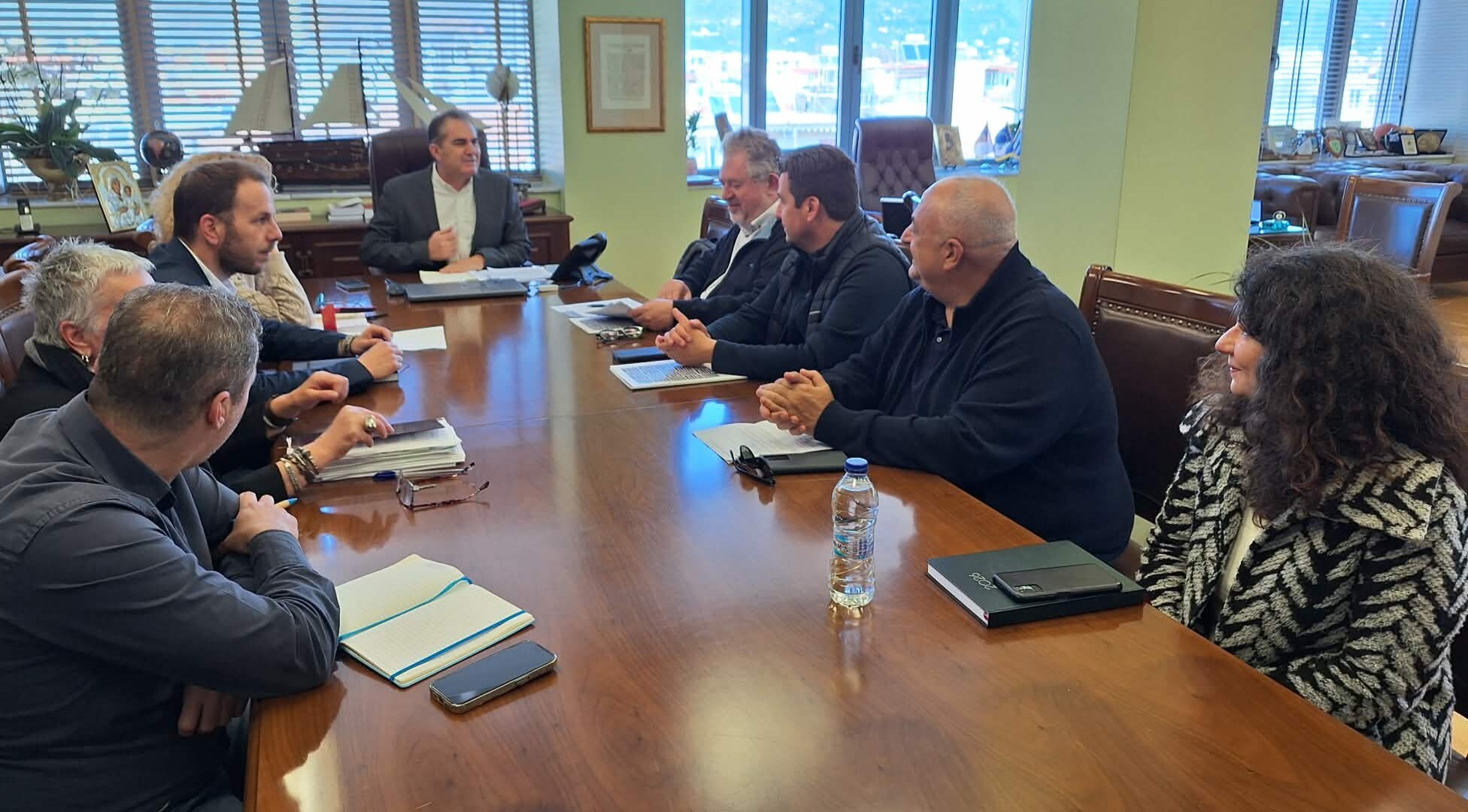 Συνάντηση για την προώθηση και υλοποίηση έργων του Δήμου Καλαμάτας