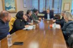 Σύσκεψη Δημάρχων Καλαμάτας και Δυτικής Μάνης για το αποχετευτικό σύστημα