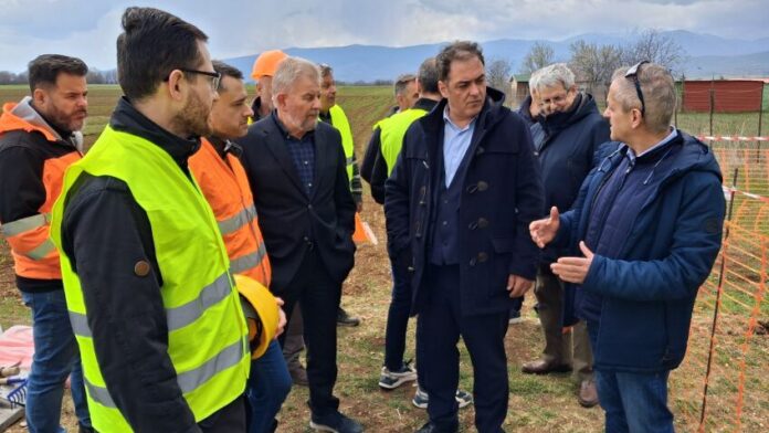 Άρχισε η αντιπλημμυρική προστασία της νοτιοδυτικής περιοχής της Κοζάνης