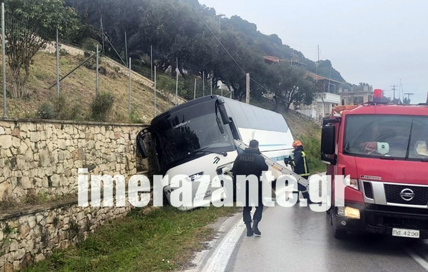 Δραματική εξέλιξη μετά το τροχαίο με σχολικό στη Ζάκυνθο: Πέθανε 53χρονος μετά τη μεταφορά του στα Ιωάννινα