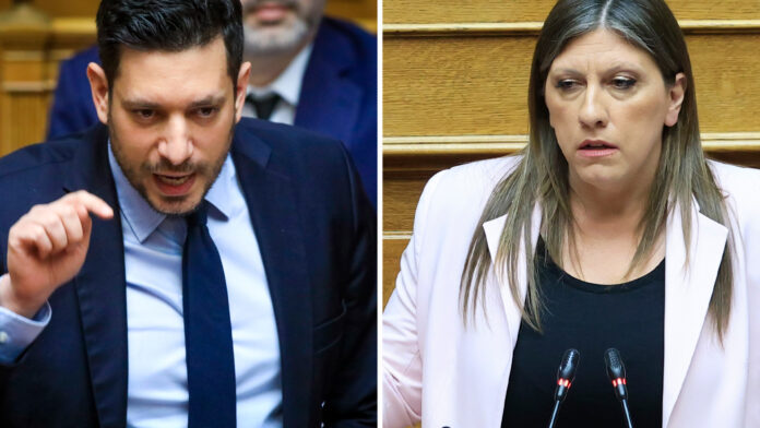 Έντονη αντιπαράθεση Κυρανάκη με Ζωή Κωνσταντοπούλου: «Αυταρχική νάρκισσος, επιδιώκει την προσοχή»