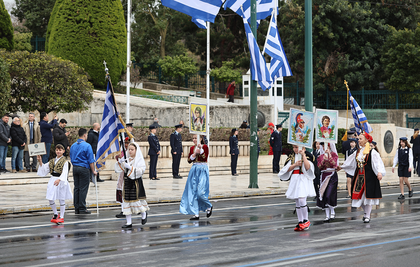 Καιρός 25ης Μαρτίου: Βροχές, χιόνια, δυνατοί βοριάδες και χαμηλές θερμοκρασίες στους εορτασμούς