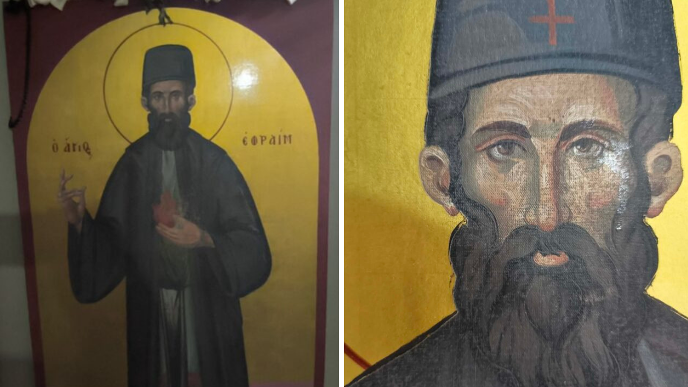 Μητροπολίτης Καλύμνου για εικόνα Αγίου Εφραίμ: «Η εικόνα ρέει, το θαύμα δεν επιδέχεται έρευνα»