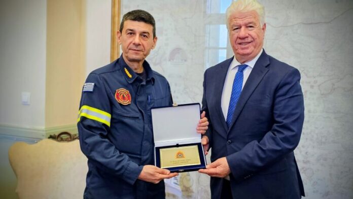 Συνάντηση του Περιφερειάρχη Ιονίων Νήσων με Ανώτατο Αξιωματικό του Π.Σ.