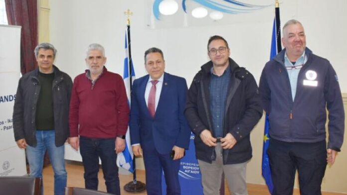 Σύσκεψη Αντιπεριφερειαρχών Βορείου Αιγαίου με τον Επικεφαλής του ΕΚΑΒ
