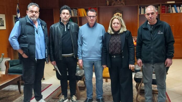 Συνάντηση της Αντιπεριφερειάρχη Τρικάλων με τον Επικεφαλής του ΕΒΕ Φαρκαδόνας