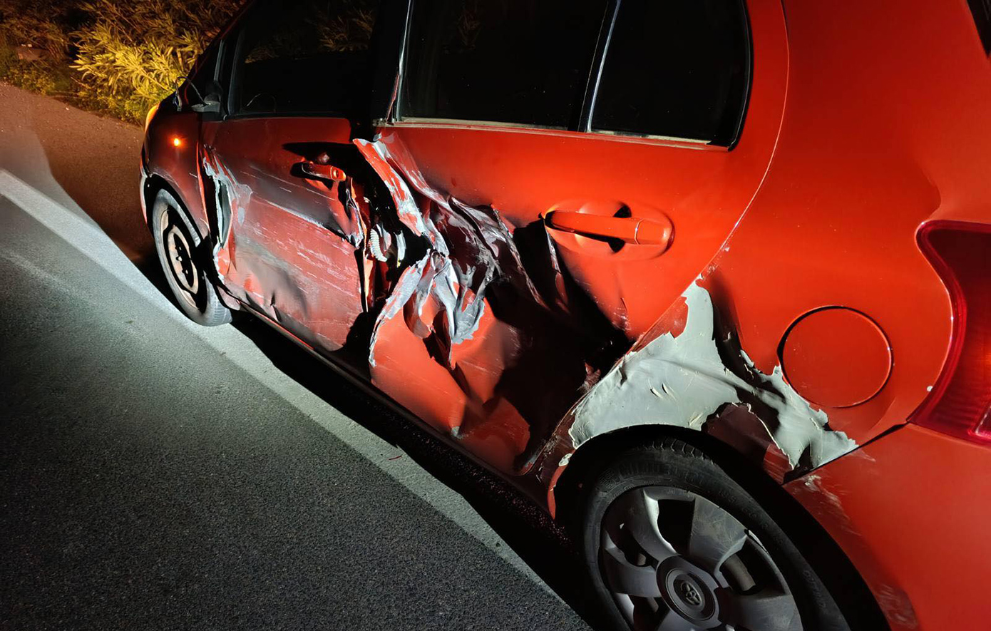 Τροχαίο στον ΒΟΑΚ μεταξύ δύο οχημάτων – Οδηγός καταγγέλλει πως αυτοκίνητο τη χτύπησε και εγκατέλειψε το σημείο