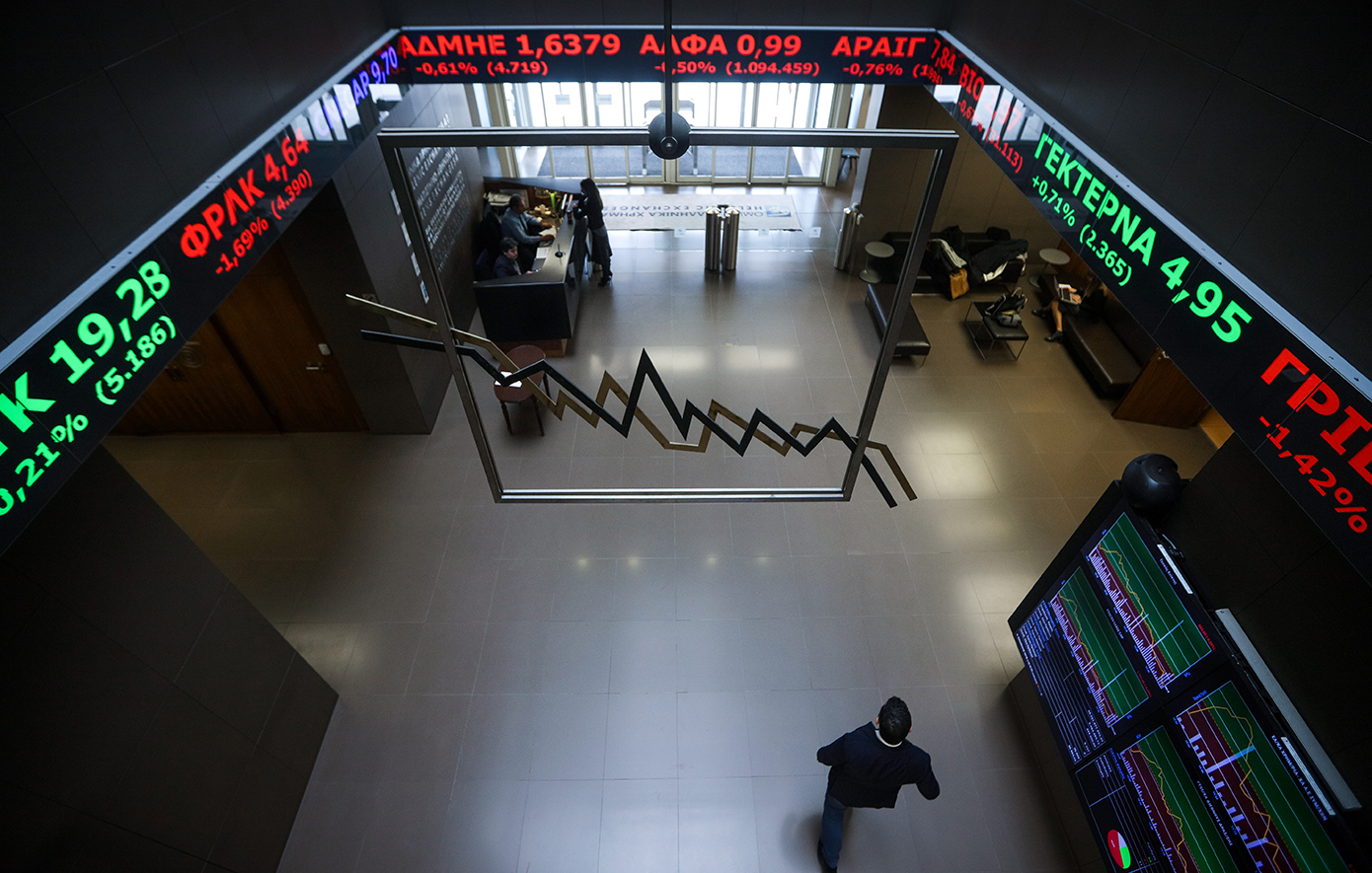 Καθοδική πορεία στο Χρηματιστήριο Αθηνών, ο Γενικός Δείκτης στις 2.119,78 μονάδες