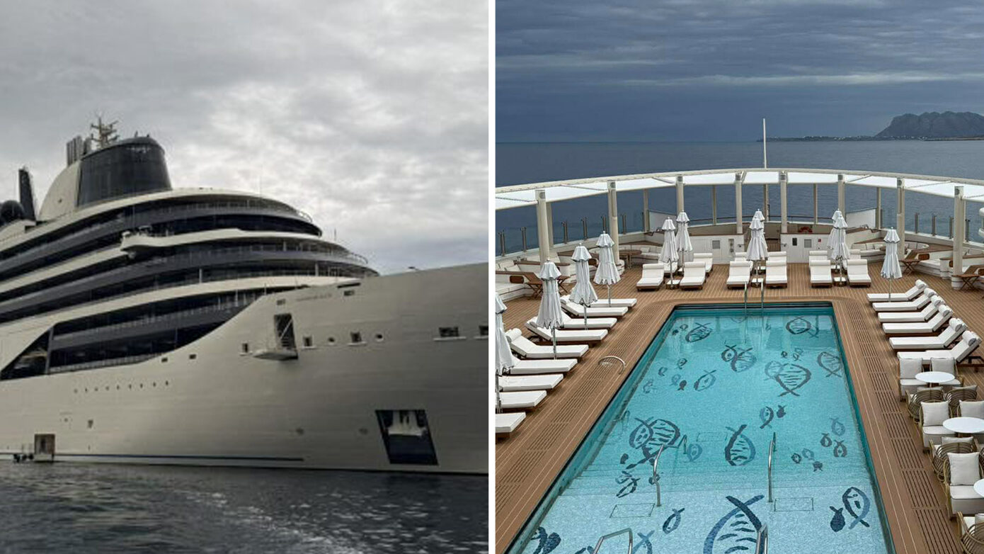 Το πιο πολυτελές yacht του κόσμου φτάνει στην Ελλάδα: Πισίνα, 95 σουίτες και σεφ με αστέρι Michelin – Δείτε εικόνες