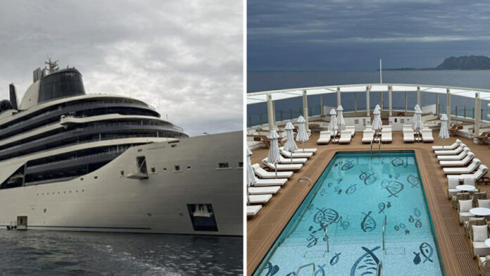 Το πιο πολυτελές yacht του κόσμου φτάνει στην Ελλάδα: Πισίνα, 95 σουίτες και σεφ με αστέρι Michelin – Δείτε εικόνες
