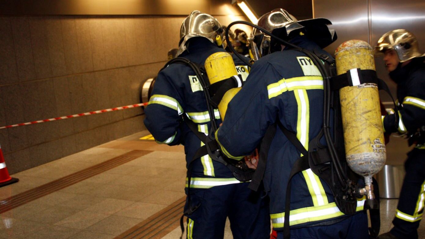 «Ράγα SOS»: Η θεαματική άσκηση με τρομακτικό σενάριο εκτροχιασμού και έκρηξης στο Μετρό