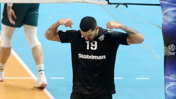 Novibet Volley League: Ο ΠΑΟΚ επικράτησε του Μίλωνα, η πρόκριση στους τελικούς θα κριθεί στο 5ο ματς