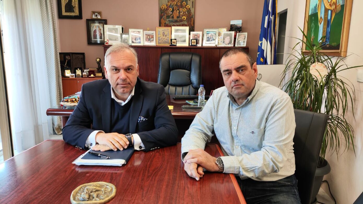 Σύσκεψη Δημάρχου Θάσου με Νομικό Σύμβουλο για το σχέδιο αποθήκευσης CO2 στον Πρίνο