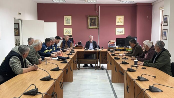 Δ. Θέρμου: Συνεδρίαση του Συντονιστικού Πολιτικής Προστασίας πριν την αντιπυρική περίοδο