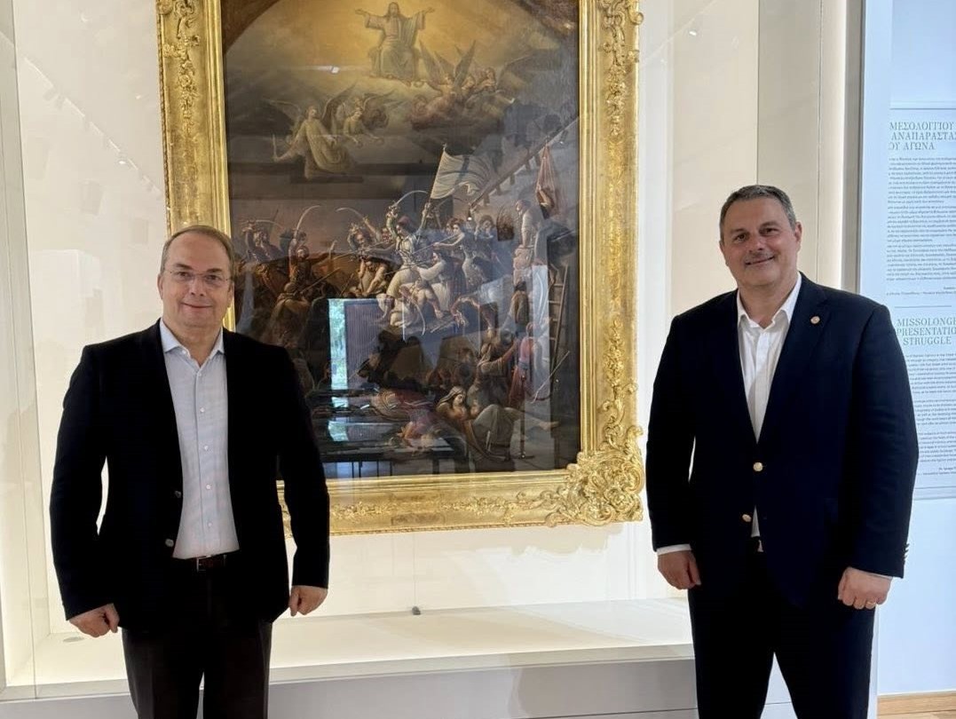 Γρ. Κωνσταντέλλος: Περιήγηση στο ανανεωμένο Μεσολόγγι από τον Δήμαρχο Σπ. Διαμαντόπουλο