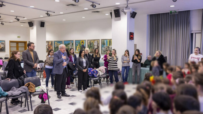 80 παιδιά έψαλαν τα “κάλαντα του Λαζάρου” στο Δήμαρχο Αμαρουσίου