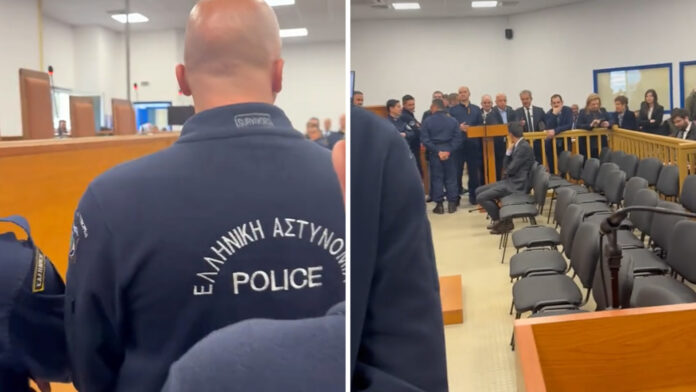 Βίντεο μέσα από την αίθουσα της δίκης για τα Τέμπη ανάρτησε η Ζωή Κωνσταντοπούλου