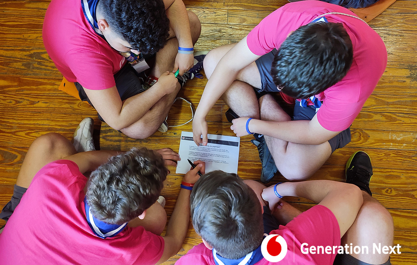 Το Generation Next του Ιδρύματος Vodafone έλαβε μέρος στη μεγαλύτερη προσκοπική εκδήλωση στην Ελλάδα