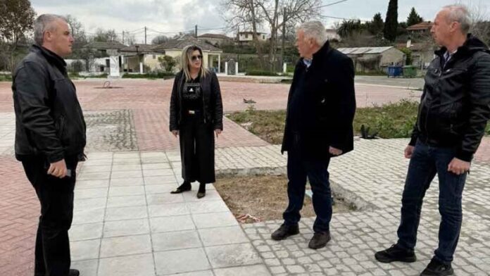 Δ.Κιλελέρ: Ο Θ. Νασιακόπουλος στο έργο αναμόρφωσης της πλατείας Αγίου Γεωργίου