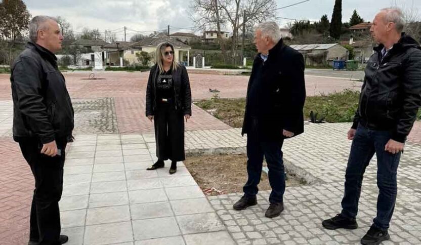 Δ.Κιλελέρ: Ο Θ. Νασιακόπουλος στο έργο αναμόρφωσης της πλατείας Αγίου Γεωργίου