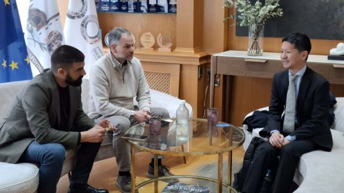 Επαφές Αντιδημάρχου Αλεξανδρούπολης με τον Πρώτο Γραμματέα της Πρεσβείας της Ιαπωνίας